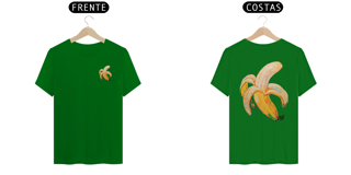Nome do produto Camiseta Banana Frente e Costas BRANCA