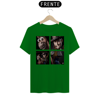 Nome do produto Camiseta Woody & Bala no Alvo Realista