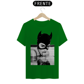 Nome do produto Camiseta Catwoman Preto e Branco