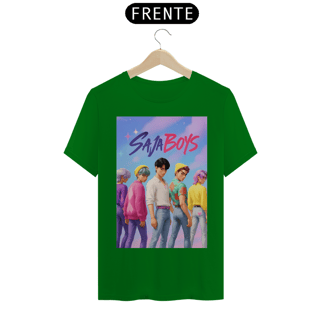 Nome do produto Camiseta Saja Boys - K-Pop Demon Hunters (Guerreiras do K-Pop)