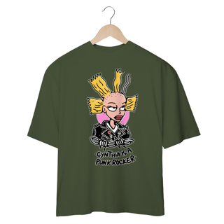 Nome do produto Camiseta Cynthia Punk Rocker OVERSIZED