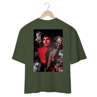 Nome do produto Camiseta Michael Jackson Thriller OVERSIZED