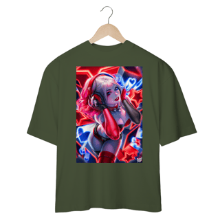 Nome do produto Camiseta Arlequina - Girl Power OVERSIZED