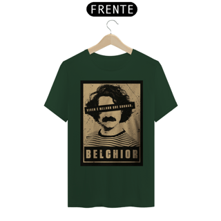 Nome do produto Camiseta Viver é melhor que sonhar - Belchior