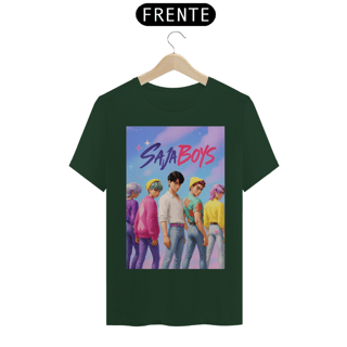 Nome do produto Camiseta Saja Boys - K-Pop Demon Hunters (Guerreiras do K-Pop)