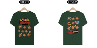 Nome do produto Camiseta Acorda, Berenice! Kah e Gabs