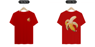 Nome do produto Camiseta Banana Frente e Costas PRETA