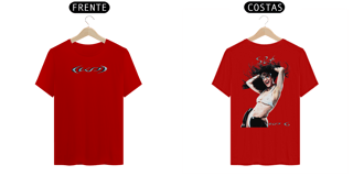 Nome do produto Camiseta Katy Perry Woman's World KP6 Frente e Costas