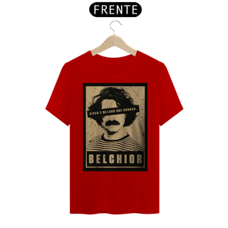 Nome do produto Camiseta Viver é melhor que sonhar - Belchior