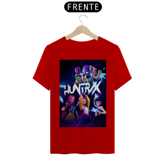 Nome do produto Camiseta Huntrix - Guerreiras do K-Pop (K-Pop Demon Hunters)