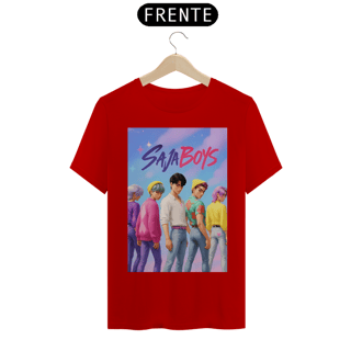 Nome do produto Camiseta Saja Boys - K-Pop Demon Hunters (Guerreiras do K-Pop)