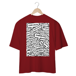 Nome do produto Camiseta Sarcasm Oversized