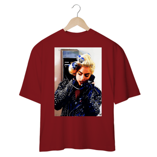 Nome do produto Camiseta Lady gaga OVERSIZED