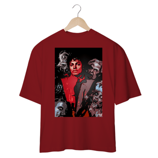 Nome do produto Camiseta Michael Jackson Thriller OVERSIZED