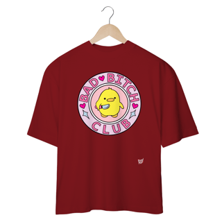 Nome do produto Camiseta OVERSIZED - BAD ♥ BITCH ♥ CLUB
