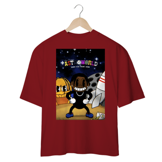 Nome do produto Camiseta OVERSIZED Travis Scott ASTROWORLD