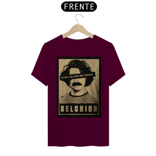 Nome do produto Camiseta Viver é melhor que sonhar - Belchior