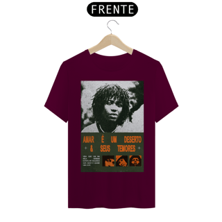 Nome do produto Camiseta Amar é um deserto e seus temores - Djavan - Oceano
