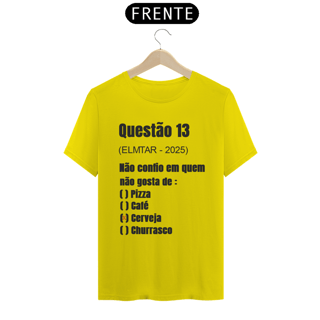 Nome do produto camiseta QUESTÃO Cerveja