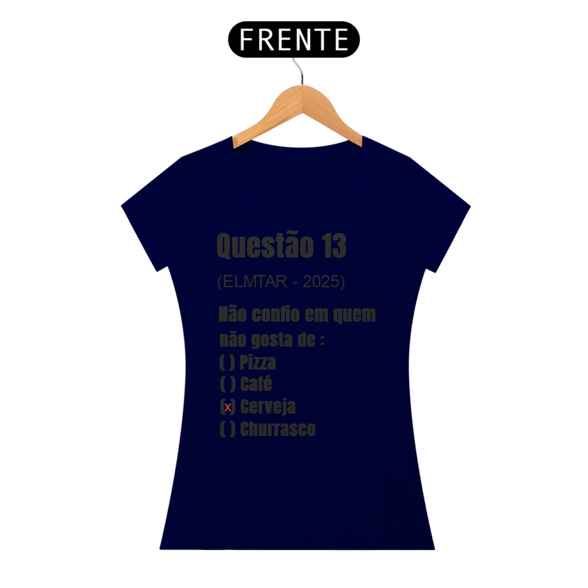Nome do produto: camiseta QUESTÃO Cerveja 
