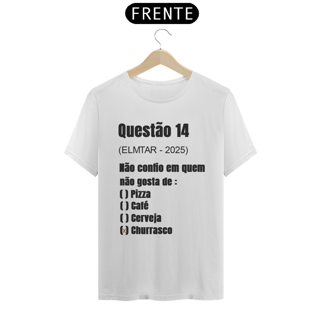 Nome do produto camiseta QUESTÃO Churrasco