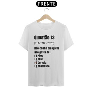Nome do produto camiseta QUESTÃO Cerveja