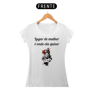 Nome do produto Camiseta Lugar de mulher