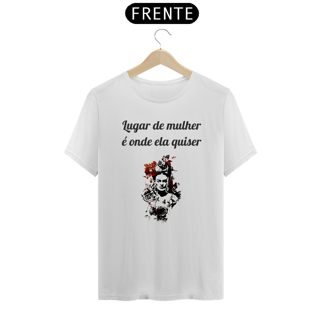 Nome do produto Camiseta Lugar de mulher