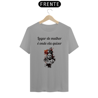 Nome do produto Camiseta Lugar de mulher