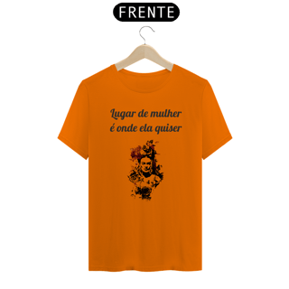 Nome do produto Camiseta Lugar de mulher