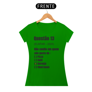 Nome do produto camiseta QUESTÃO Cerveja 