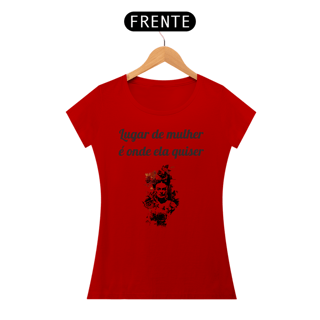 Nome do produto Camiseta Lugar de mulher