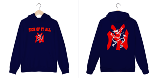 Nome do produto Moletom Sick of It All