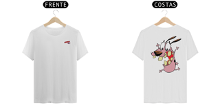 Nome do produto Camiseta Coragem o cão covarde