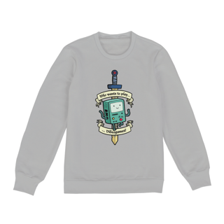 Nome do produto Moletom BMO Hora de Aventura