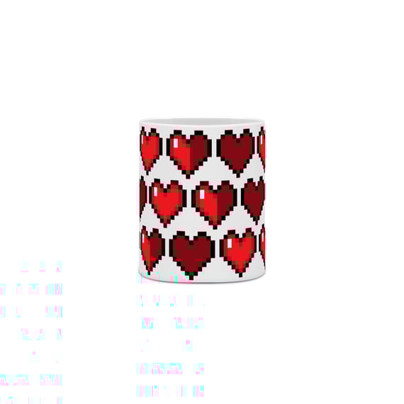 Caneca Heart Minecraft