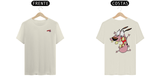 Nome do produto Camiseta Coragem o cão covarde