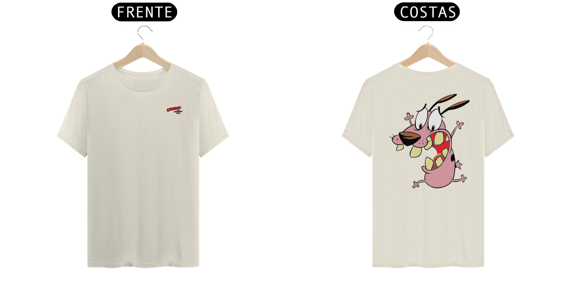 Camiseta Coragem o cão covarde