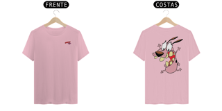 Nome do produto Camiseta Coragem o cão covarde