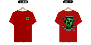 Nome do produto Camisa Classica Crepper Minecraft