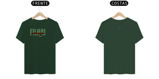 Nome do produto Filha! A parte de mim que mais amo é você - Camiseta Pima