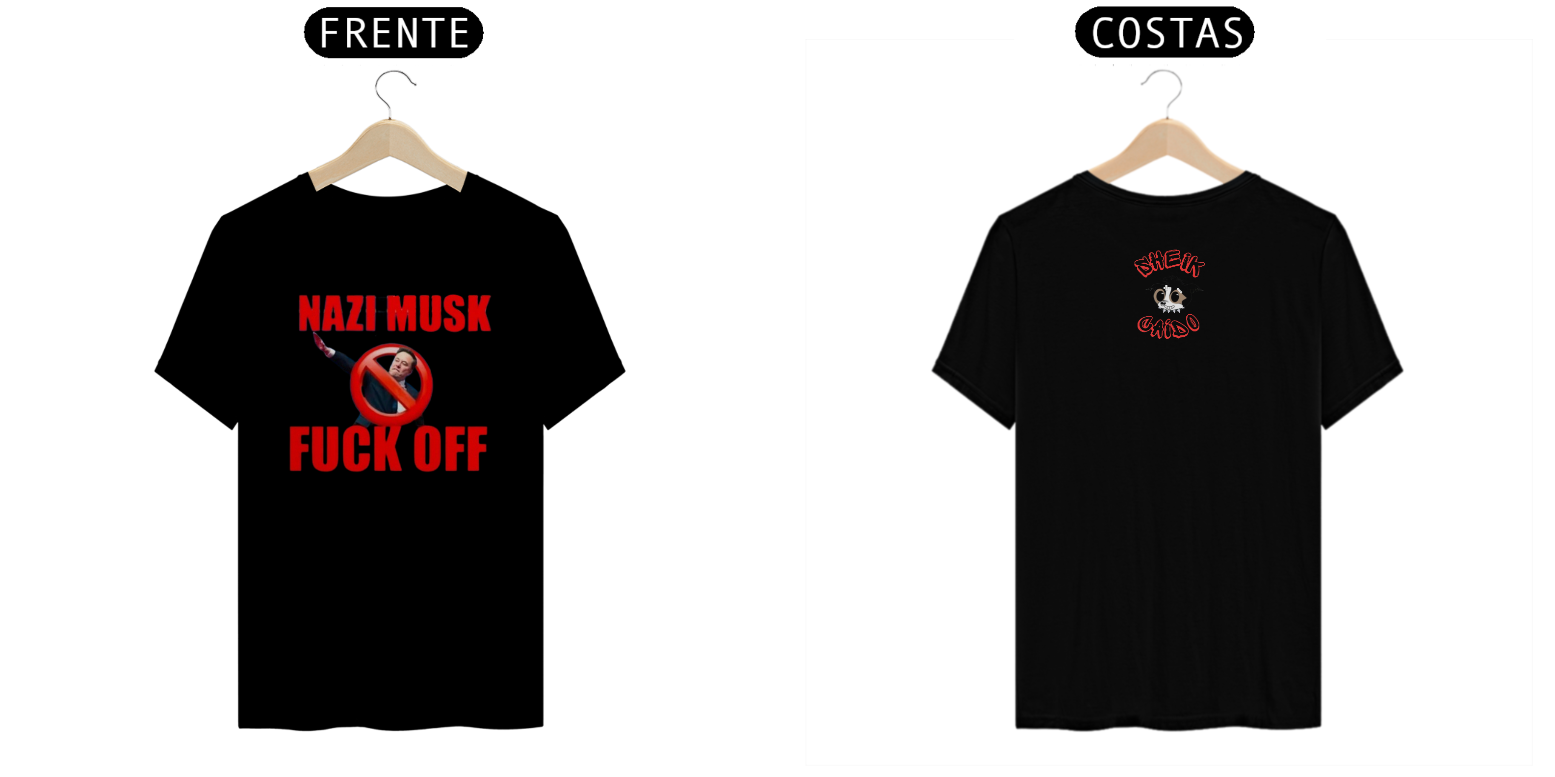 Camiseta Nazi Musk