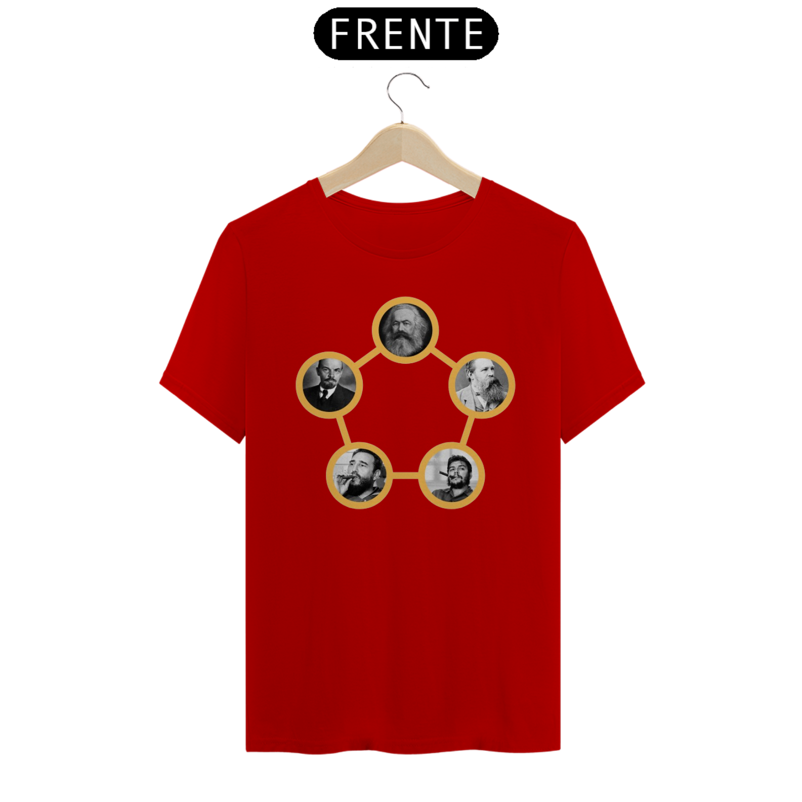 Camiseta  Quinteto Comunista