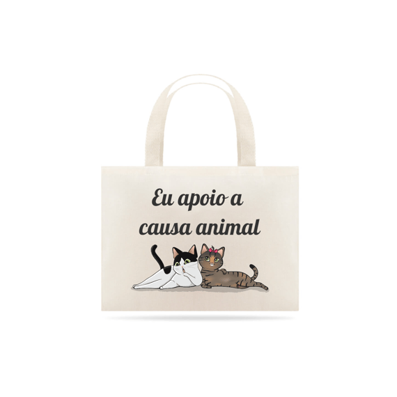 Ecobag - eu apoio a causa animal