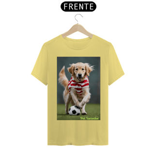 Nome do produto Camisa Malha Estonada Golden Retriever Alvirrubro