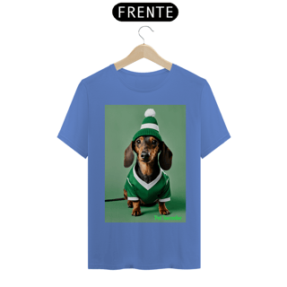 Nome do produto Camisa Malha Estonada Dachshund Alviverde