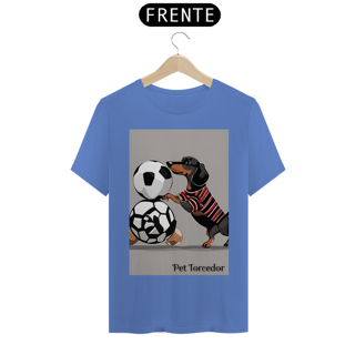 Nome do produto Camisa Malha Estonada Dachshund Tricolor