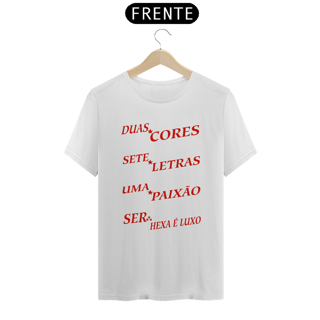 Nome do produto Camisa Malha Quality 7 Letras 1 Paixão