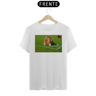 Nome do produto Camisa Malha Quality - Leão da Ilha em Pintura a Óleo