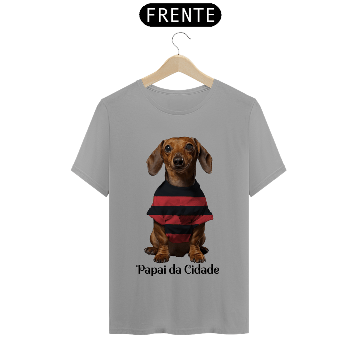 Nome do produto: Dachshund Papai da Cidade Rubro-negro 